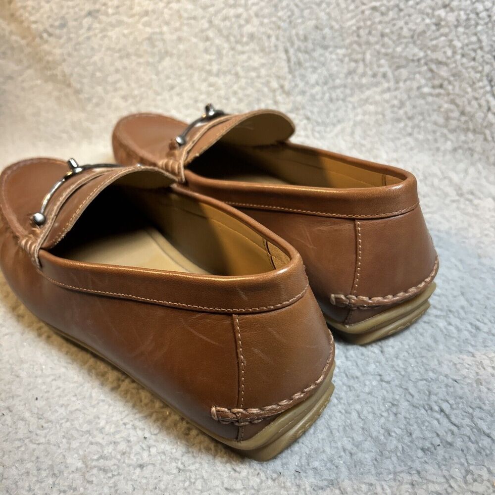 Coach Men's Leather M 9.5 D US Mott Driver FG2984 Brown Slip On Loafer Shoes - Picture 8 of 16